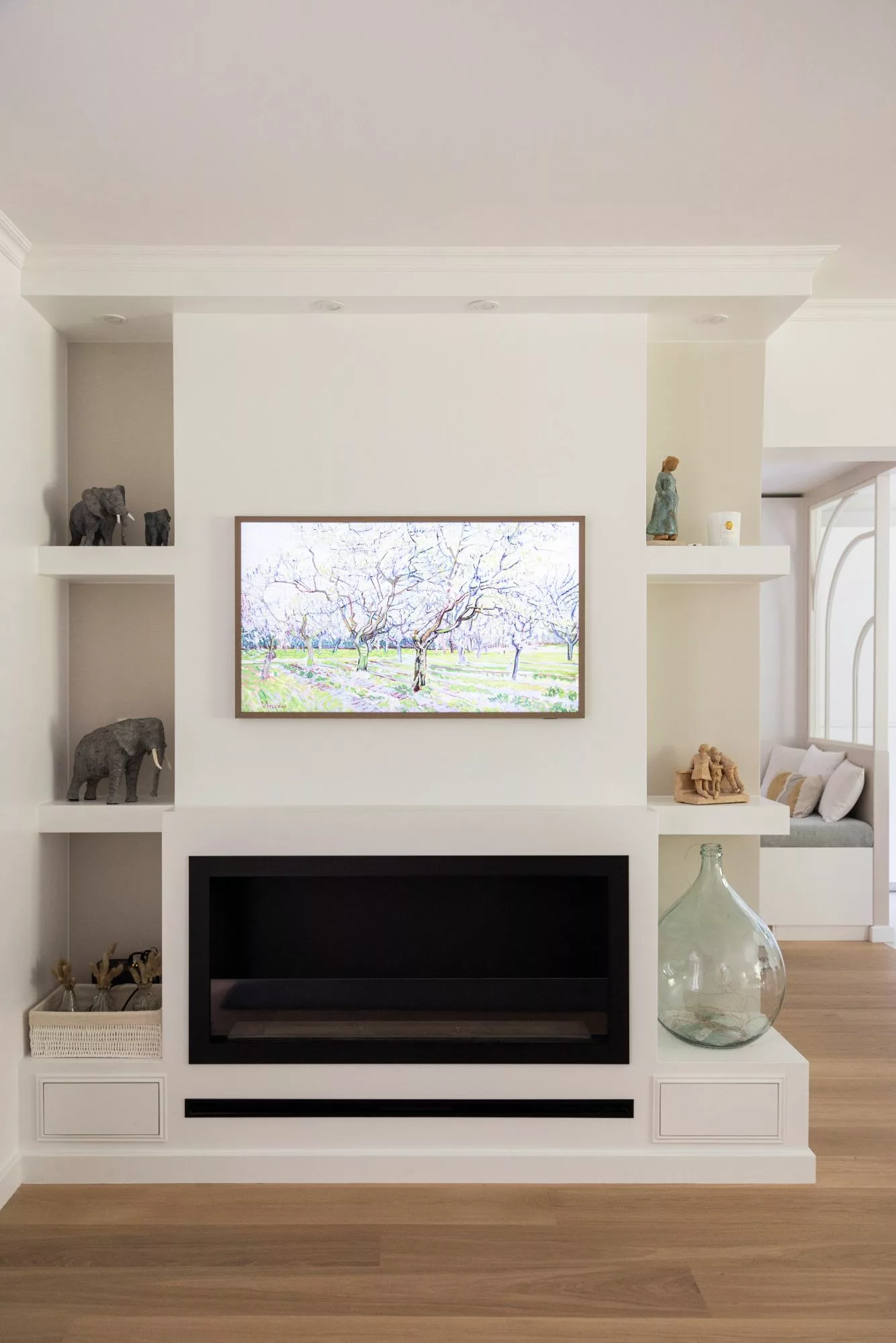 Cheminee ethanol tv