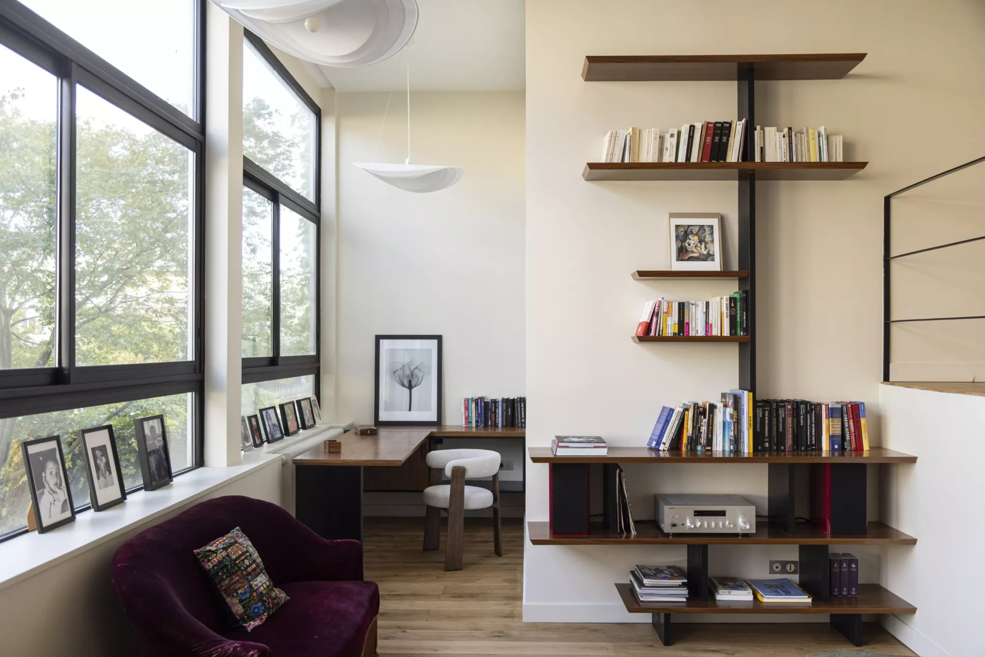 Mobilier sur mesure noyer