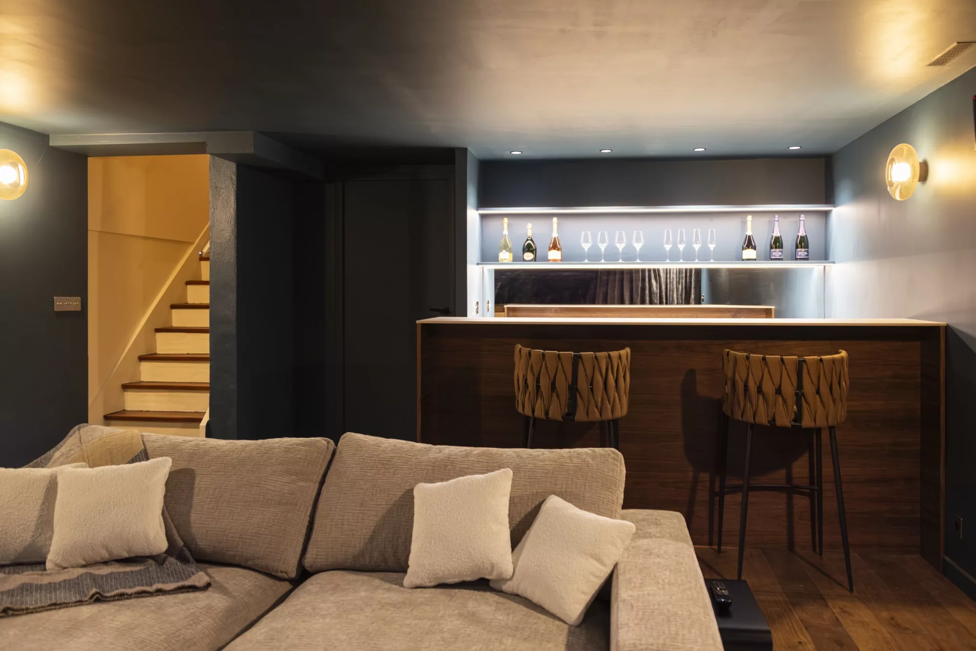 Salle cinema espace bar